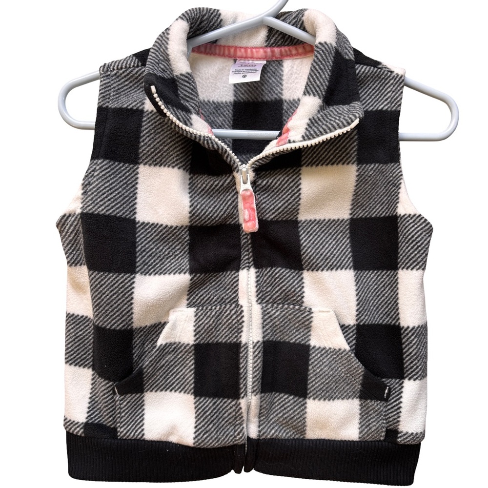 Carters Checkered Sleeveless Vest 12M (3 for $12 item)